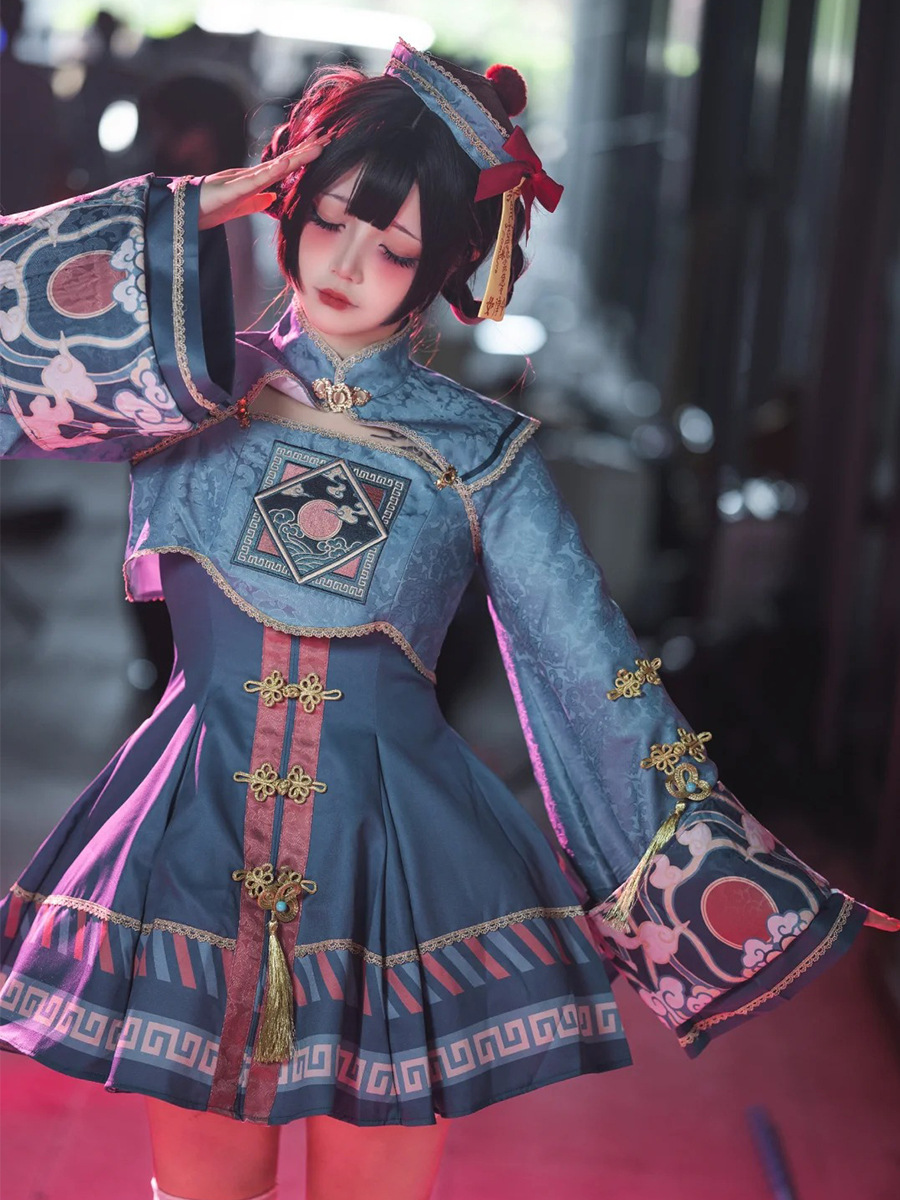 Anime Zombie Cosplay - Halloween Western Carnival Anime Dark Lolita