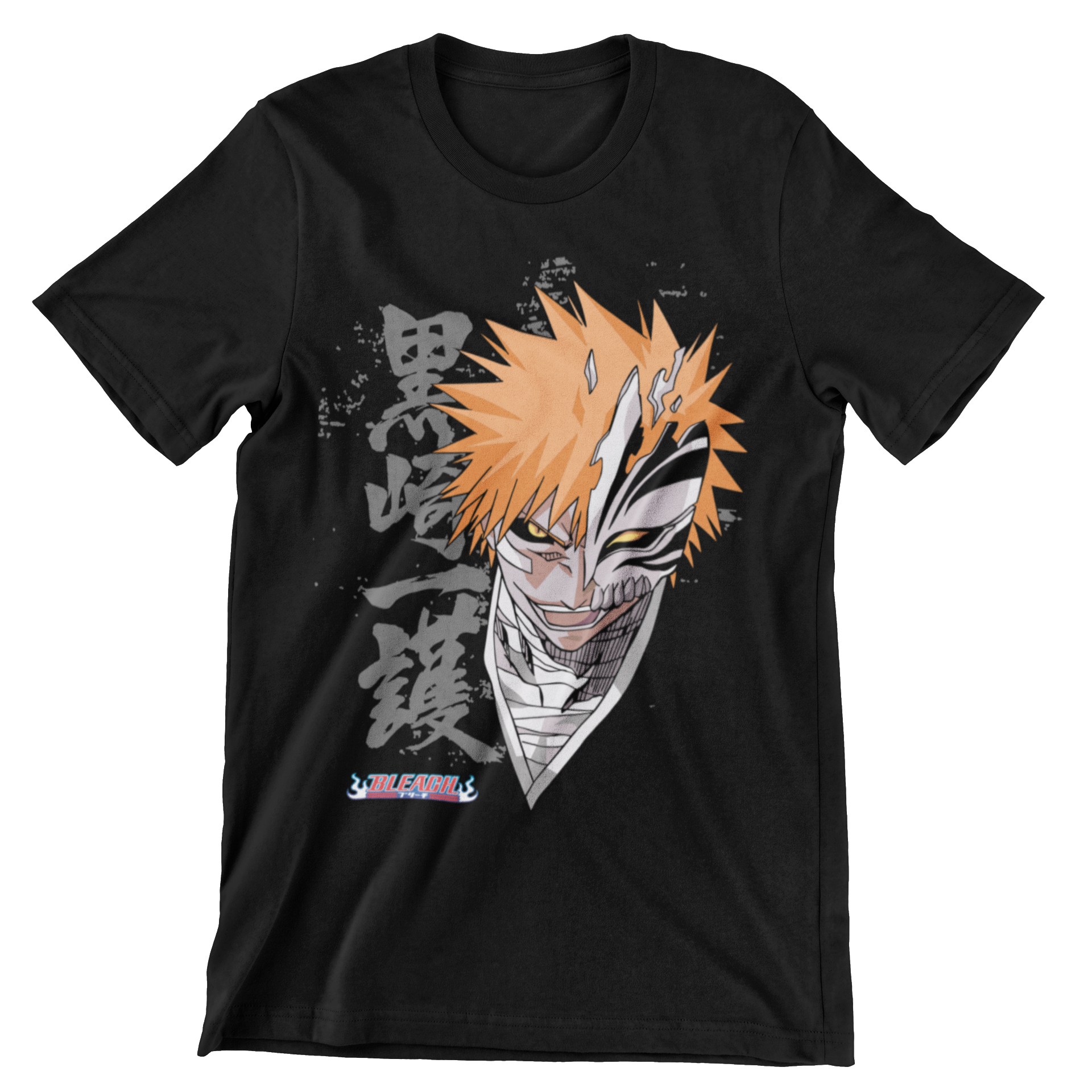 Anime Cosplay Bleach - Art Kurosaki Ichigo BLEACH Anime T-Shirt