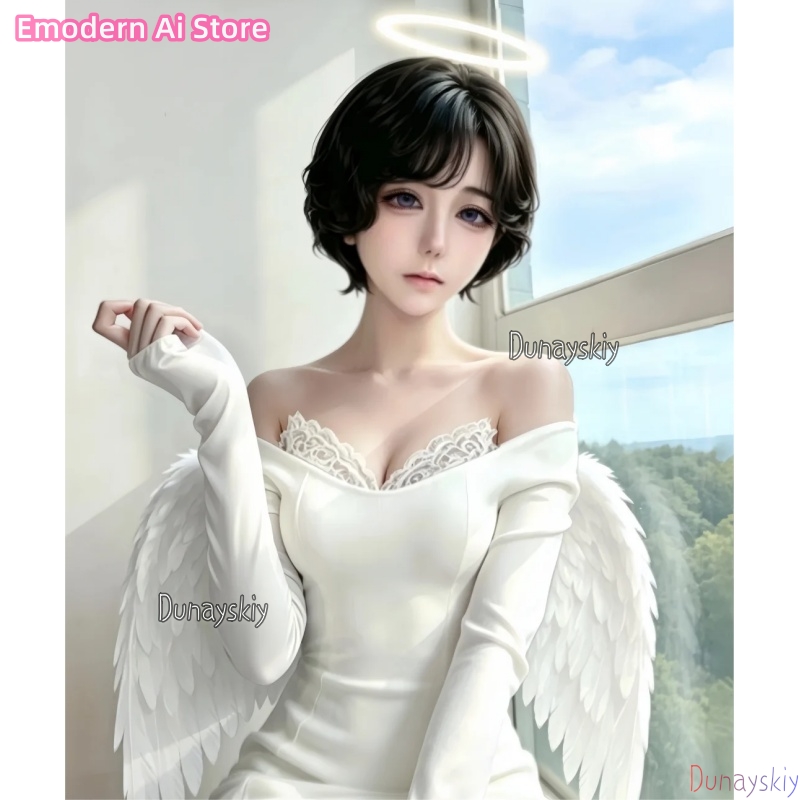 Anime Cosplay Events - New Event CAFE Crossover White Dress