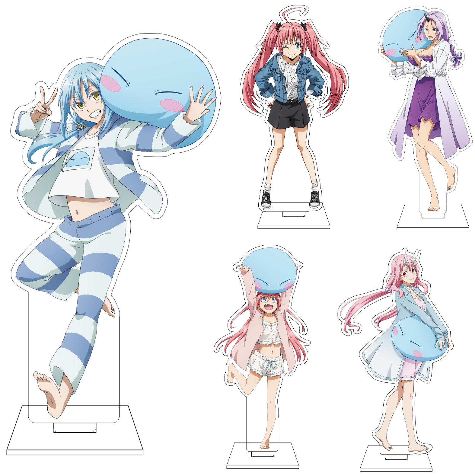 Anime Cosplay And Costumes - 16CM Anime Rimuru Tempest Diablo shuna