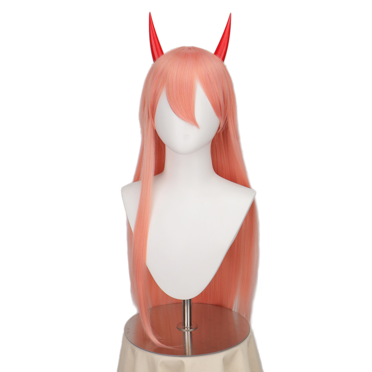 Anime Cosplay Orange Hair - Anime cosplay power cosplay wig long