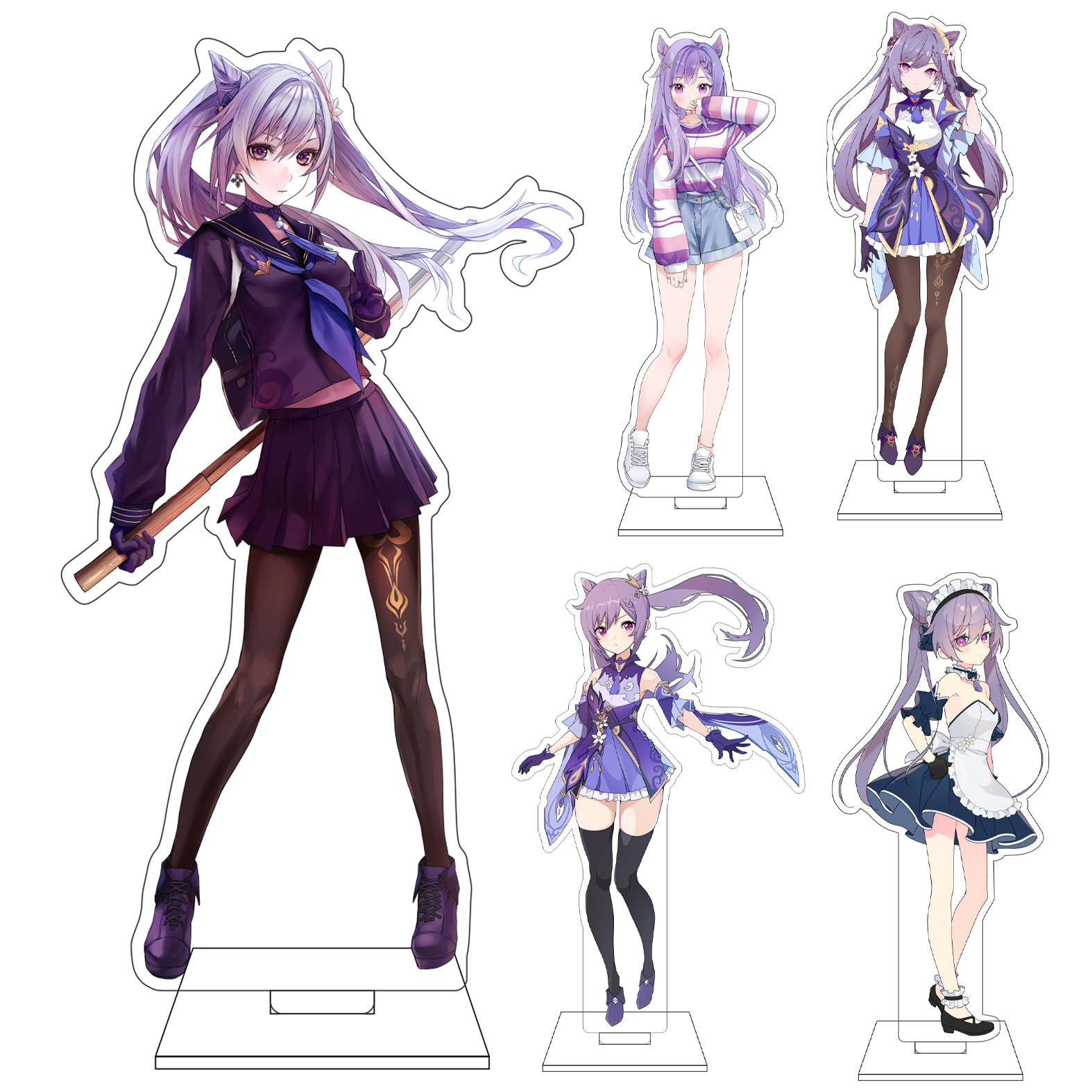 Anime Cosplay And Costumes - 16CM Anime Genshin Impact Cosplay Acrylic