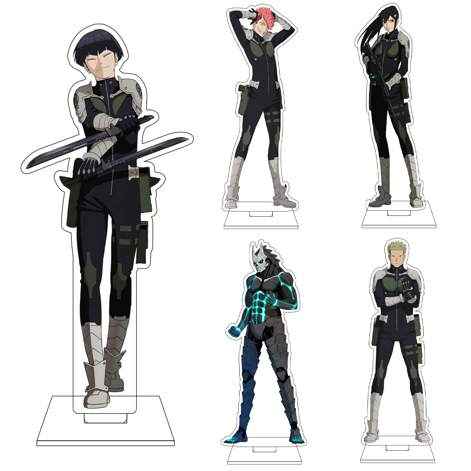 Anime Cosplay And Costumes - 16CM Anime Kaiju No.8 Cosplay Acrylic