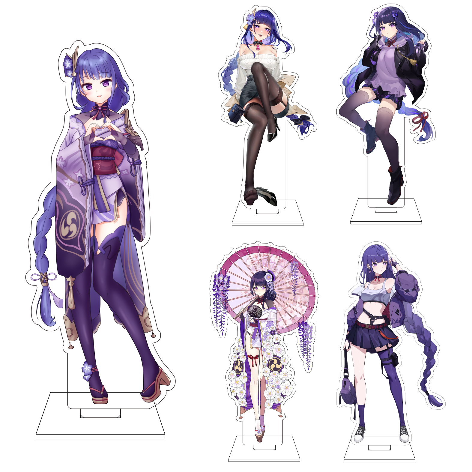 Anime Cosplay And Costumes - 16CM Anime Genshin Impact Cosplay Acrylic