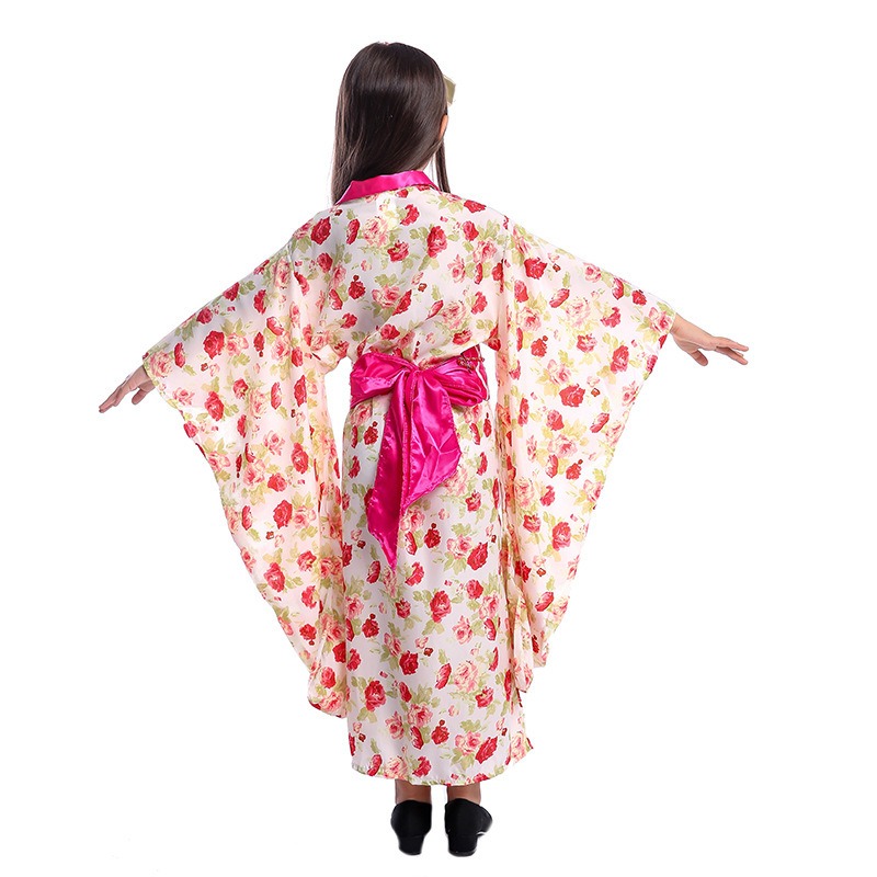 Girl Japanese Kimono Suit Trad - مراجعة Asian Cosplay Anime وسعره