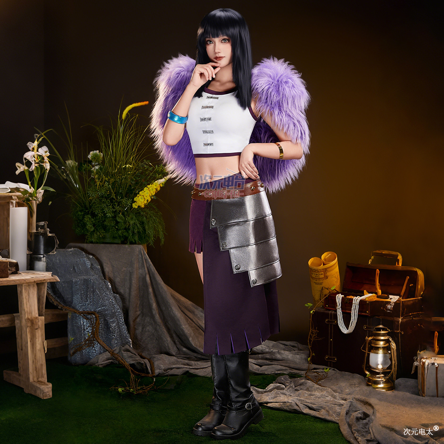 Anime Nico Robin Cosplay Costu - مراجعة Cosplay Anime Shoes وسعره