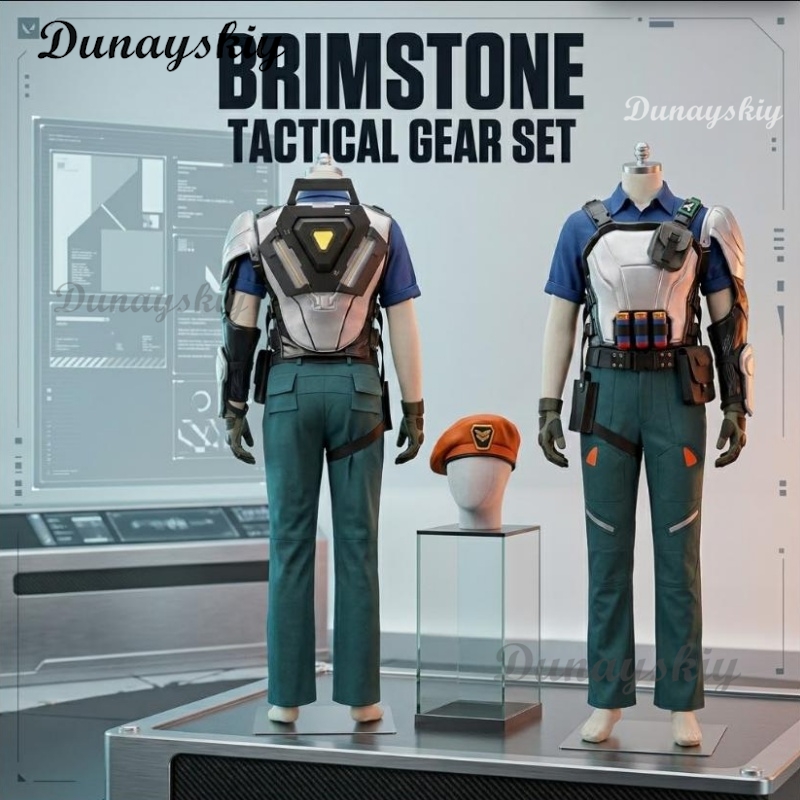 Brimstone Cosplay Costume from - مراجعة Anime Cosplay Events وسعره