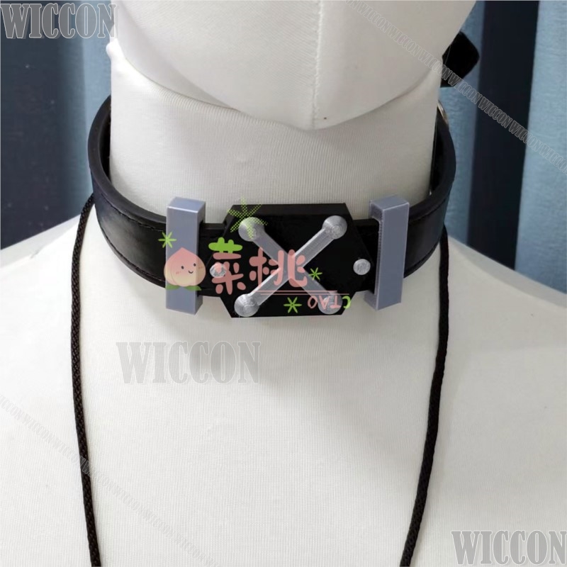Black Choker Long Necklace Kom - مراجعة Anime Cosplay Events وسعره