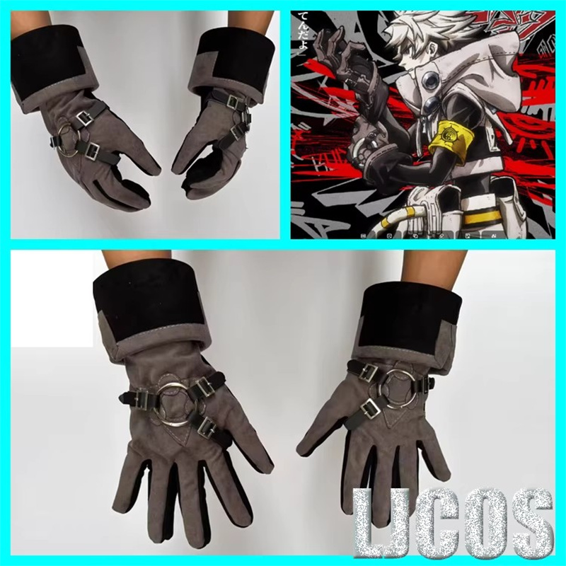 1 Pair Anime Gachiakuta Rudo C - مراجعة Cosplay Anime Black وسعره