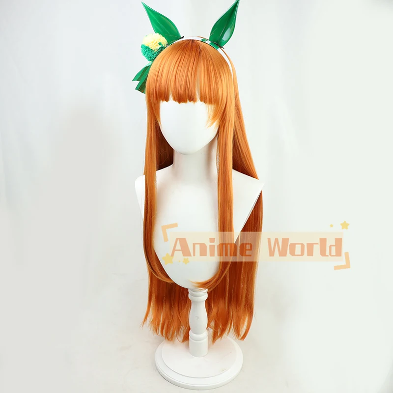 Anime Uma Musume Pretty Derby  - مراجعة Anime Cosplay Orange Hair وسعره