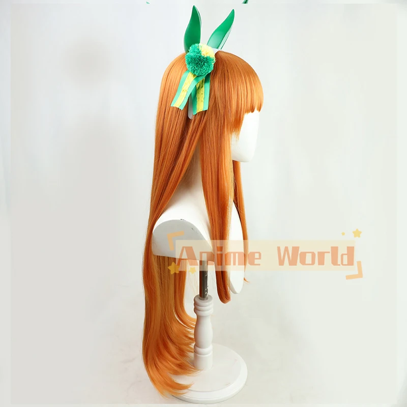 Anime Uma Musume Pretty Derby  - مراجعة Anime Cosplay Orange Hair وسعره