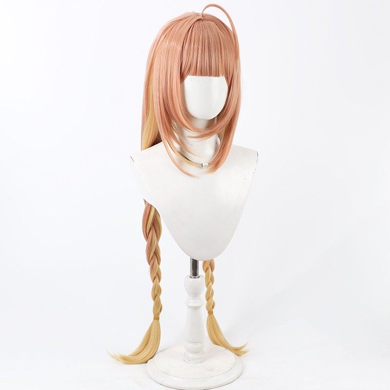 Blue Archive Endou Shimiko Cos - مراجعة Anime Cosplay Orange Hair وسعره