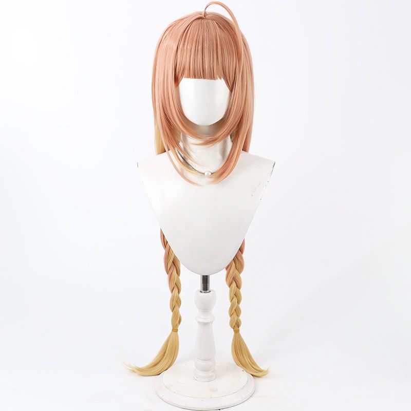 Blue Archive Endou Shimiko Cos - مراجعة Anime Cosplay Orange Hair وسعره