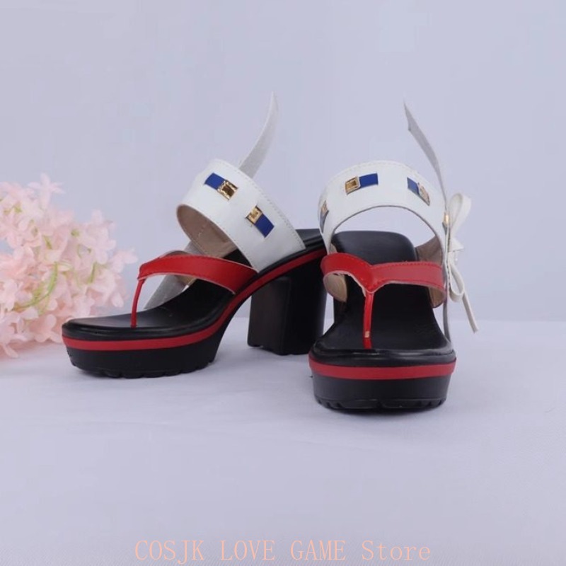 Inazuma City Yae Miko Cosplay  - مراجعة Cosplay Anime Shoes وسعره