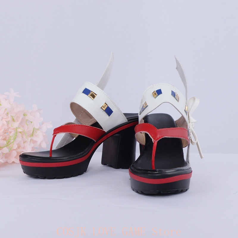 Inazuma City Yae Miko Cosplay  - مراجعة Cosplay Anime Shoes وسعره
