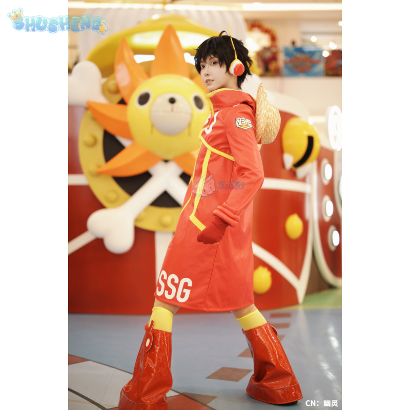 Monkey D Luffy Egghead Cospaly - مراجعة Anime Cosplay Cute وسعره