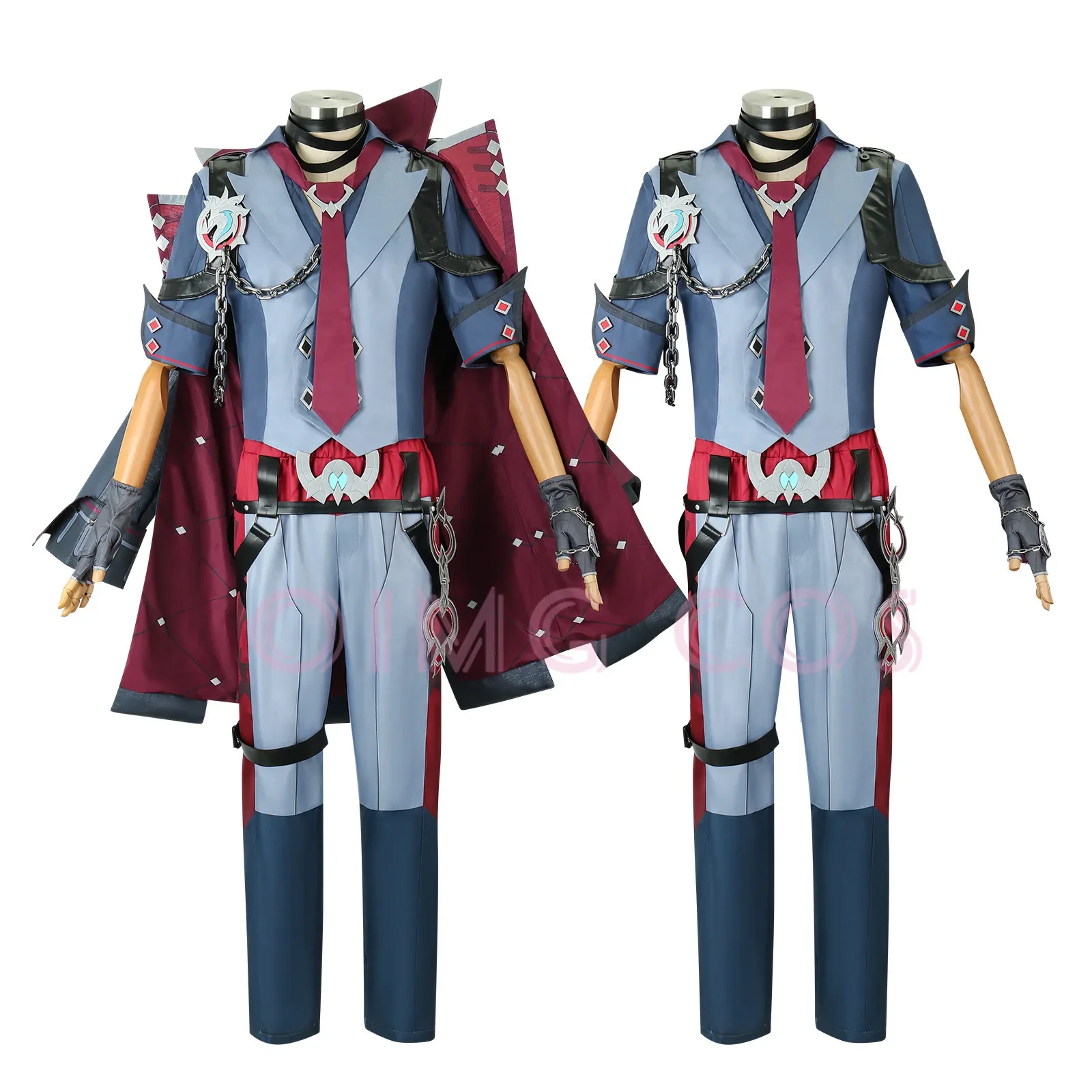 Genshin Impact Wriothesley Cos - مراجعة Anime Cosplay In Chinese وسعره