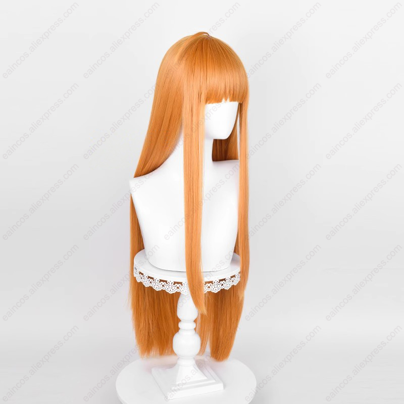 Anime Futaba Sakura Cosplay Wi - مراجعة Anime Cosplay Orange Hair وسعره