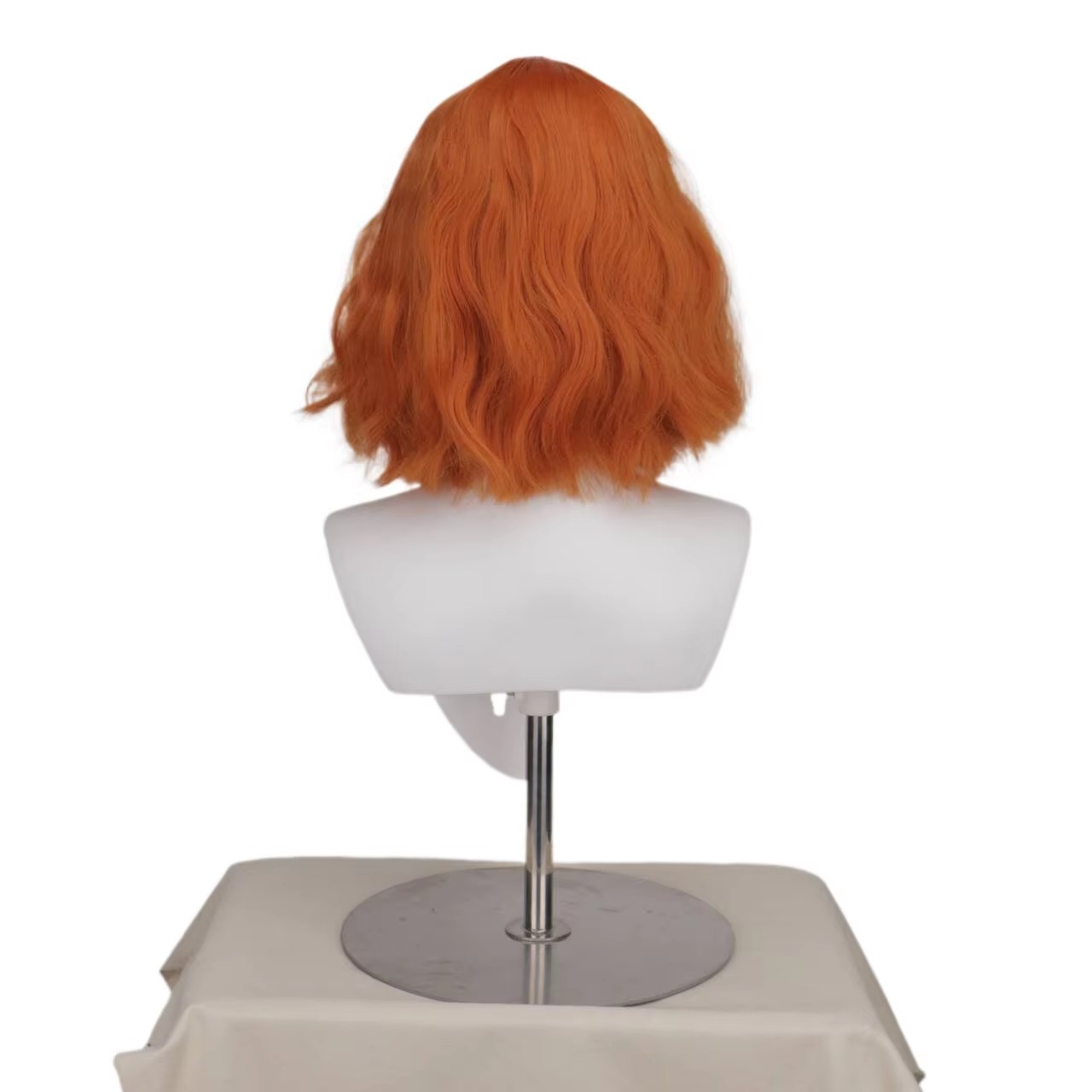 Nami  Cosplay Wigs Nami Short  - مراجعة Anime Cosplay Orange Hair وسعره