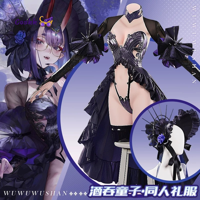 New Shuten Douji Cosplay Game  - مراجعة Cosplay Anime Black وسعره
