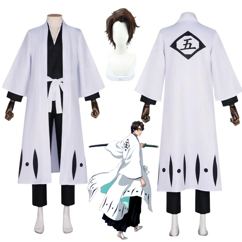☆SunlCos Anime Aizen Sousuke C - مراجعة Anime Cosplay Bleach وسعره