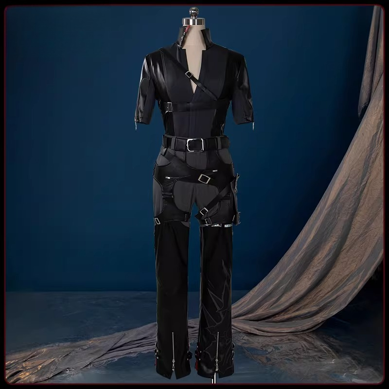 Arknights Endfield Wulfgard Co - مراجعة Cosplay Anime Black وسعره