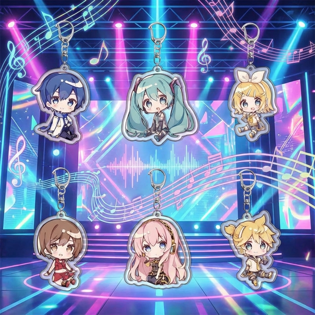 Double Sided Acrylic Keychain  - مراجعة Cosplay Anime N وسعره