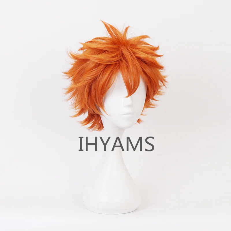 Hinata Syouyou Short Orange Fl - مراجعة Anime Cosplay Orange Hair وسعره