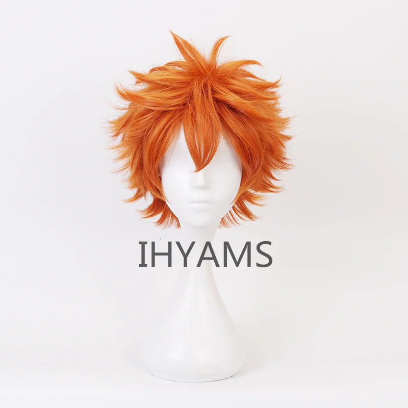 Hinata Syouyou Short Orange Fl - مراجعة Anime Cosplay Orange Hair وسعره