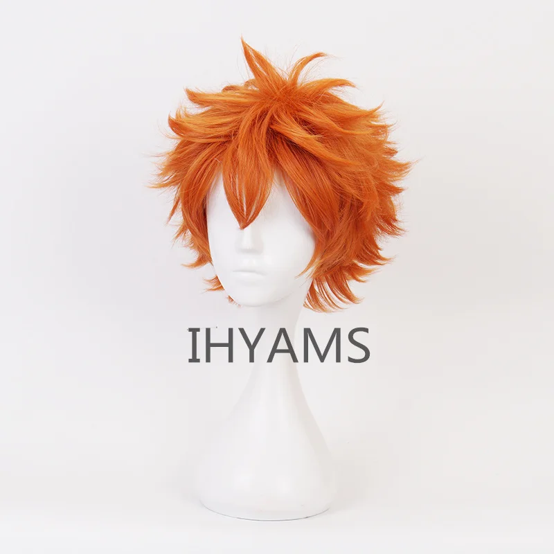 Hinata Syouyou Short Orange Fl - مراجعة Anime Cosplay Orange Hair وسعره