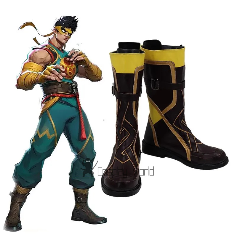 Iron Fist Cosplay Shoes Superh - مراجعة Asian Cosplay Anime وسعره