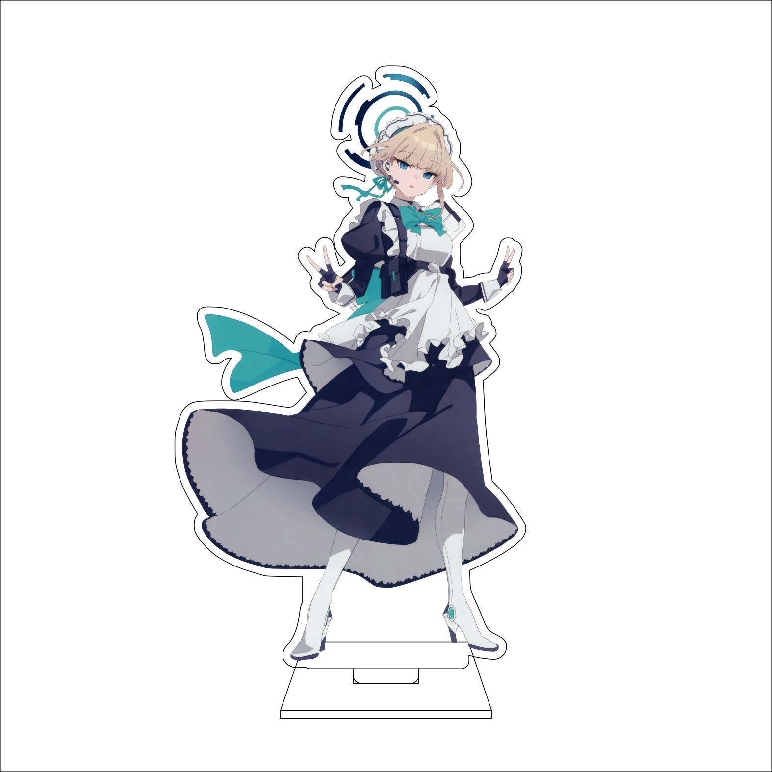 16CM Anime Blue Archive Cospla - مراجعة Anime Cosplay And Costumes وسعره
