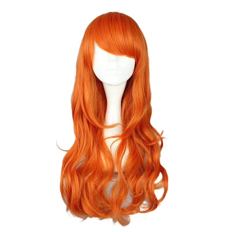 Anime Nami Cosplay Wig 2 Years - مراجعة Anime Cosplay Orange Hair وسعره