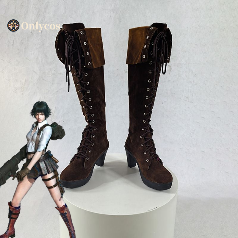 Devil Cry 4 Lady Cosplay Rolep - مراجعة Cosplay Anime Shoes وسعره