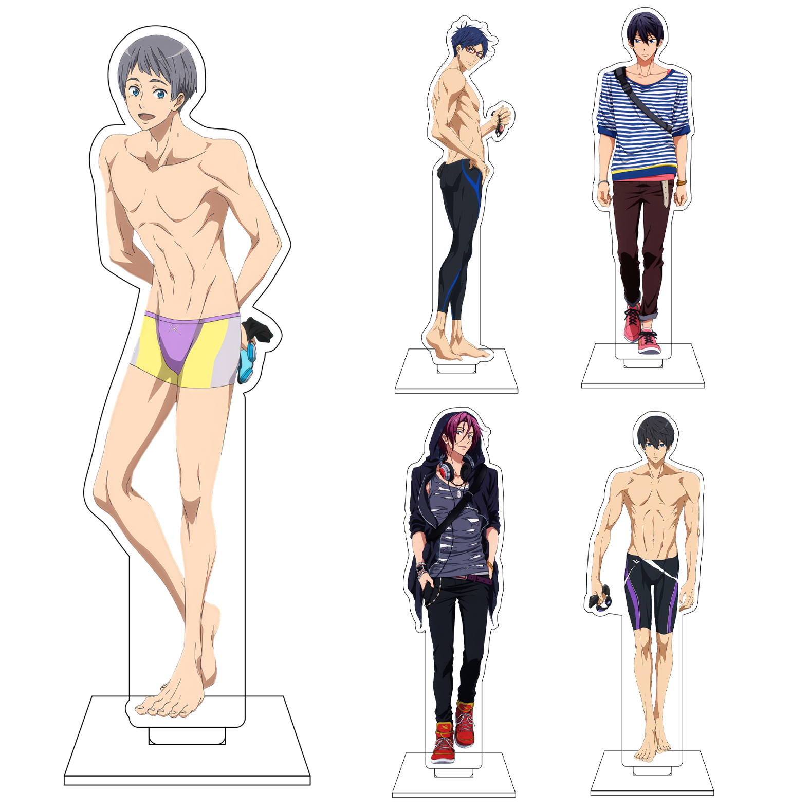 16CM Anime Free! Cosplay Acryl - مراجعة Anime Cosplay And Costumes وسعره