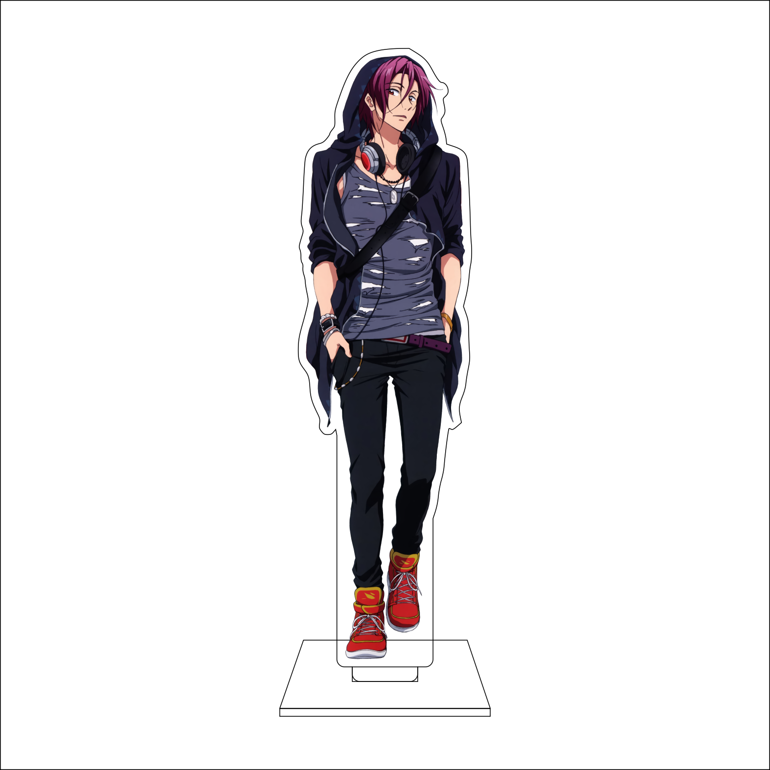 16CM Anime Free! Cosplay Acryl - مراجعة Anime Cosplay And Costumes وسعره