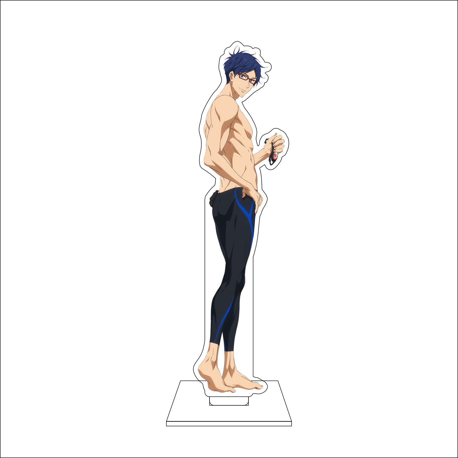 16CM Anime Free! Cosplay Acryl - مراجعة Anime Cosplay And Costumes وسعره