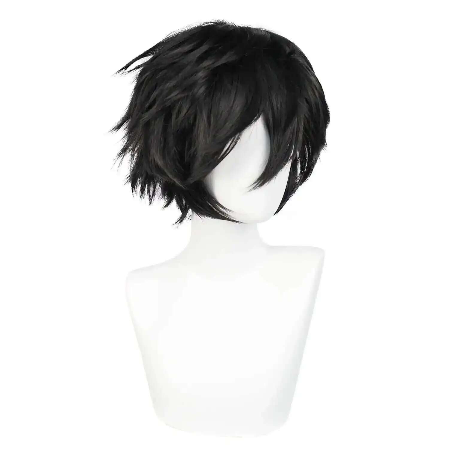 Short Black Men's Cosplay Synt - مراجعة Anime Cosplay Events وسعره