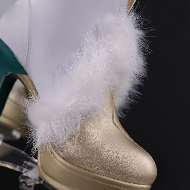 Genshin Impact Zibai Cosplay S - مراجعة Cosplay Anime Shoes وسعره