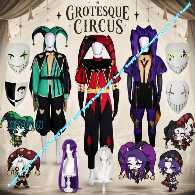 Freak Circus Clown Three Roles - مراجعة Anime Cosplay Events وسعره