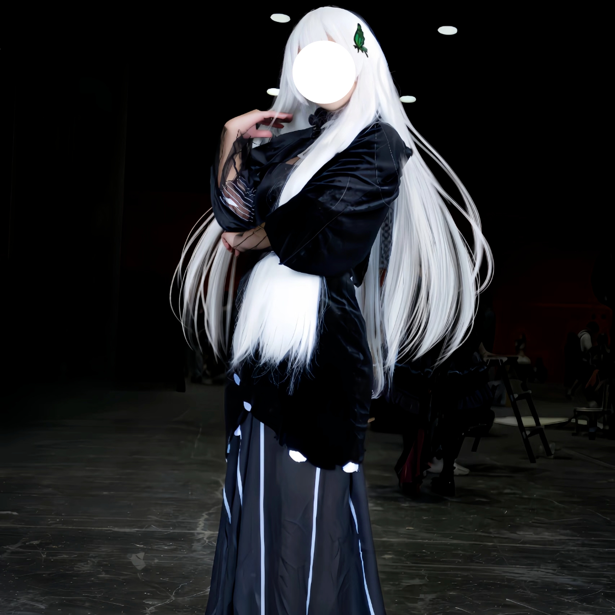 Echidna Cosplay Costume Black  - مراجعة Anime Cosplay Re Zero وسعره