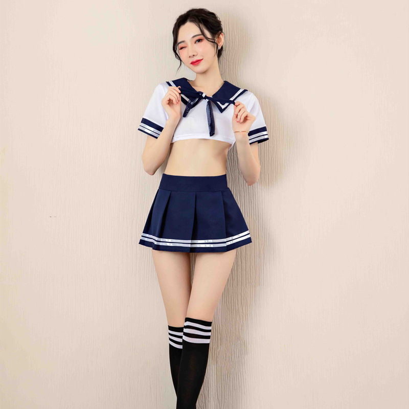 Japan/Korean Costume Schoolgir - مراجعة Anime Cosplay Korean Girl وسعره