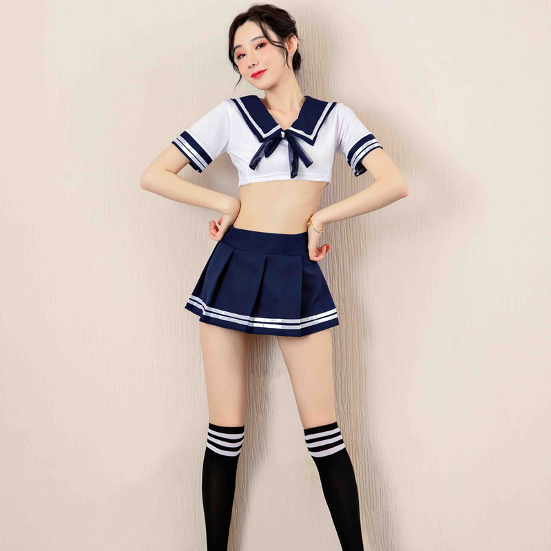 Japan/Korean Costume Schoolgir - مراجعة Anime Cosplay Korean Girl وسعره