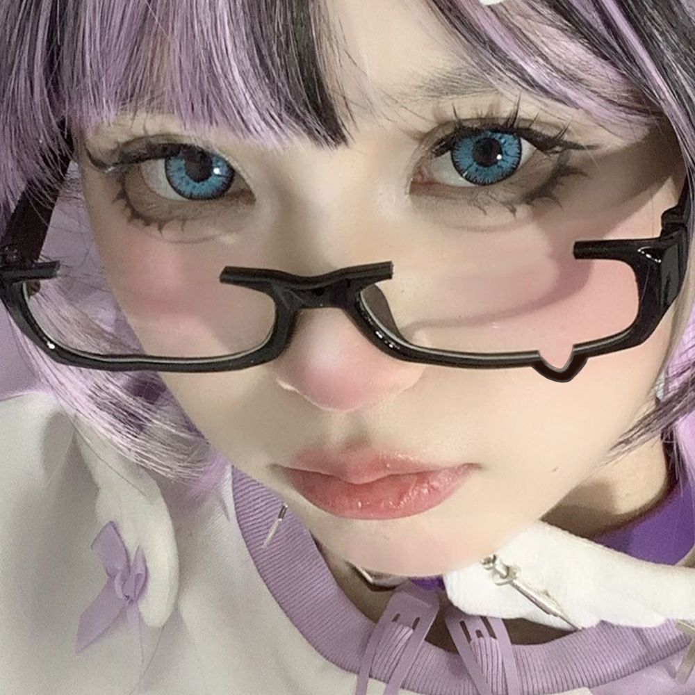 Japanese Anime Crying Eyeglass - مراجعة Anime Cosplay Korean Girl وسعره