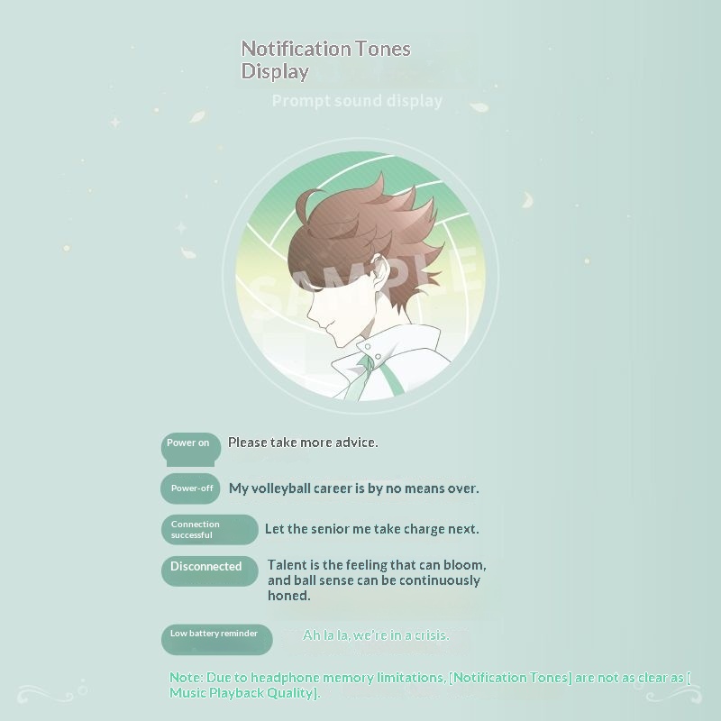 Oikawa Tooru Haikyuu  Wireless - مراجعة Anime Cosplay Cute وسعره