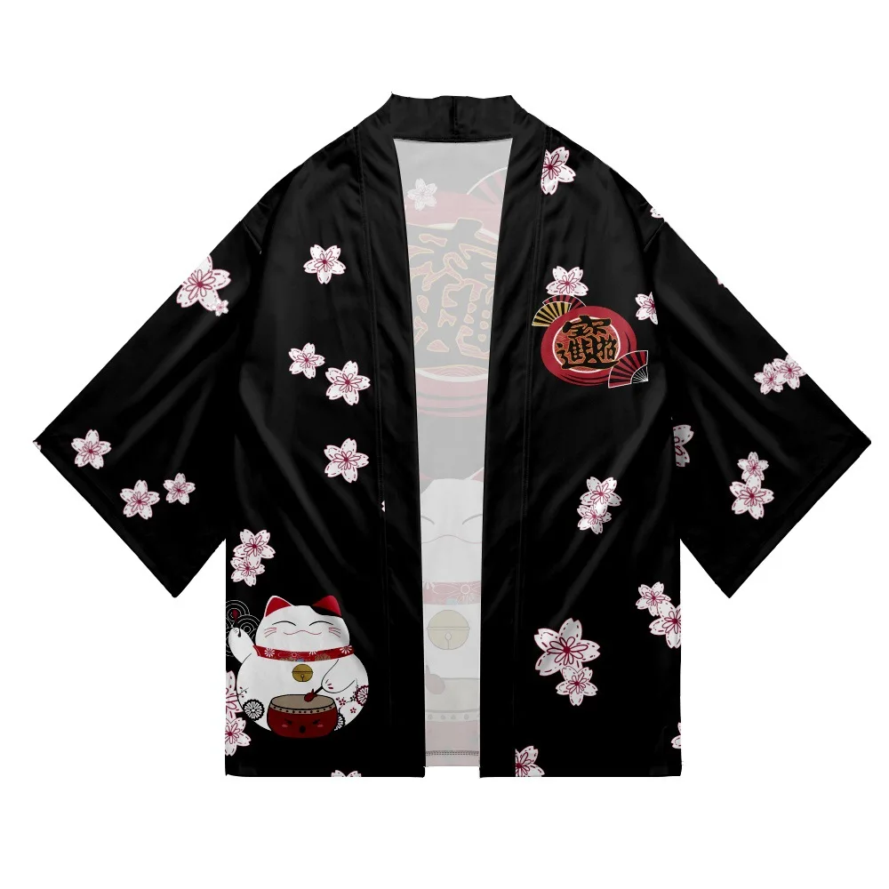 Japanese Cat Print Cosplay Hao - مراجعة Asian Cosplay Anime وسعره