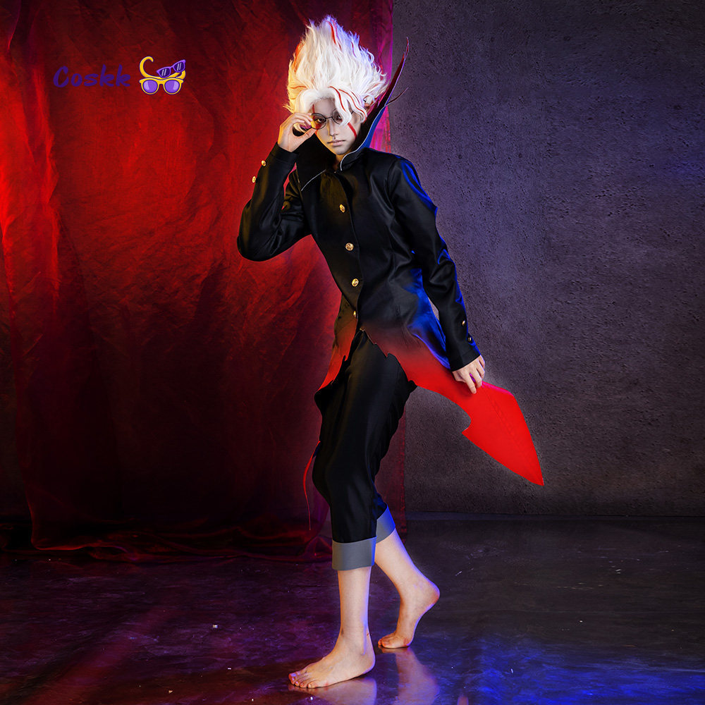 Dandadan Okarun Ken Takakura C - مراجعة Cosplay Anime Black وسعره
