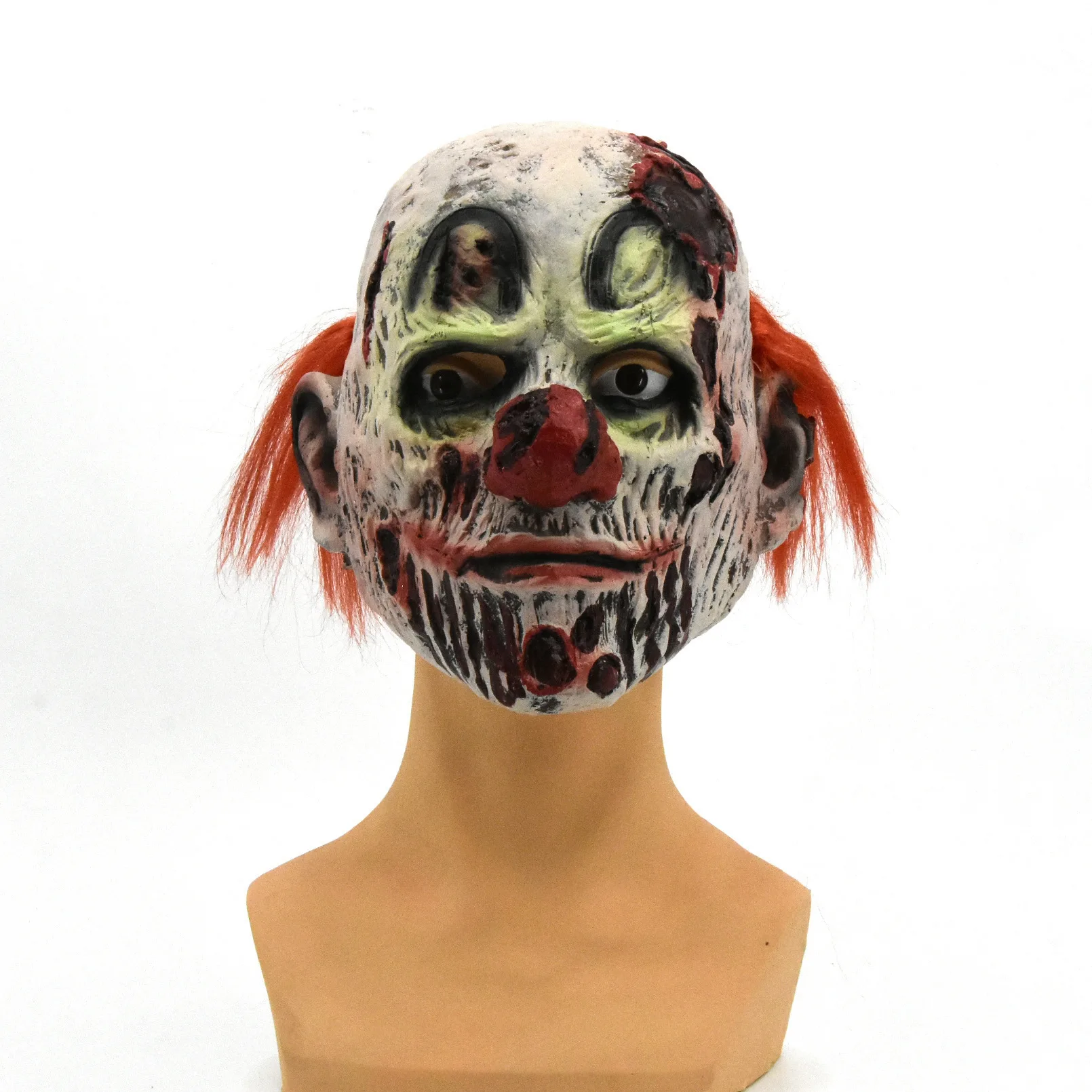 Zombie Skull Clown Mask Cospla - مراجعة Anime Zombie Cosplay وسعره