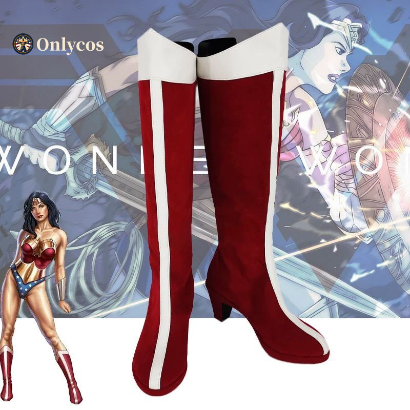 Wonder Cosplay Woman Shoes Hal - مراجعة Cosplay Anime Shoes وسعره