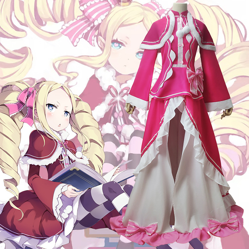 Anime Re Zero Beatrice Cosplay - مراجعة Anime Cosplay Re Zero وسعره